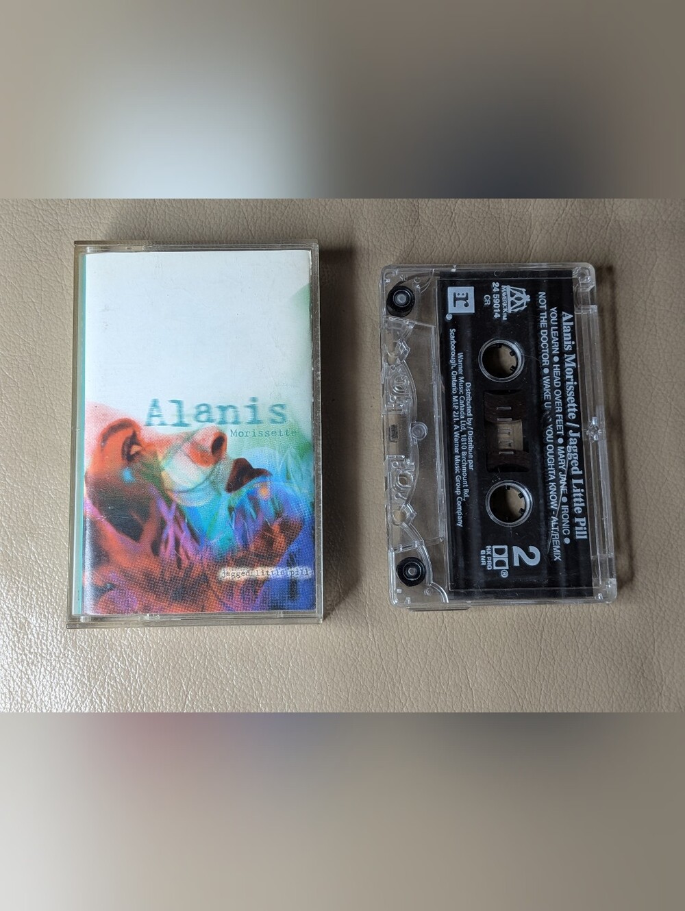 Alanis Morissette - Jagged Little Pill - Cassette Tape (1995)